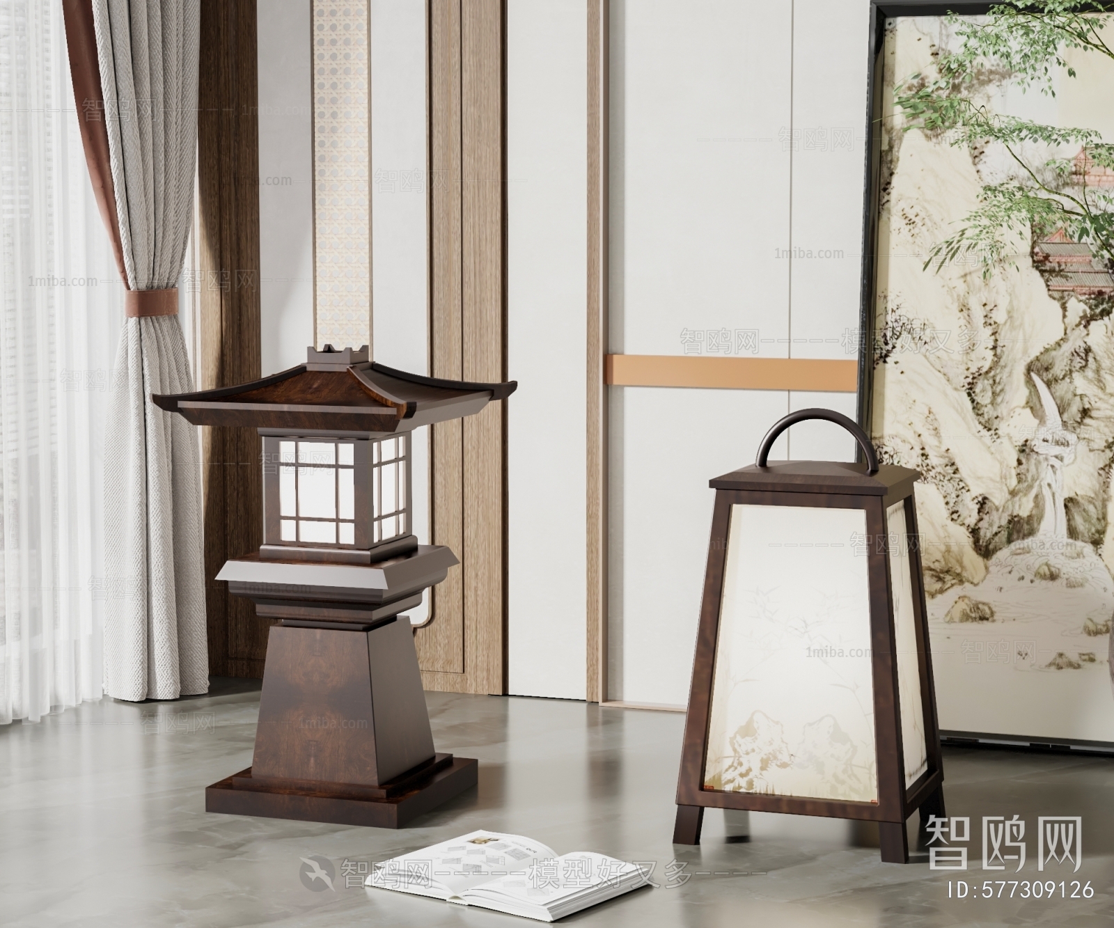 New Chinese Style Outdoor Light