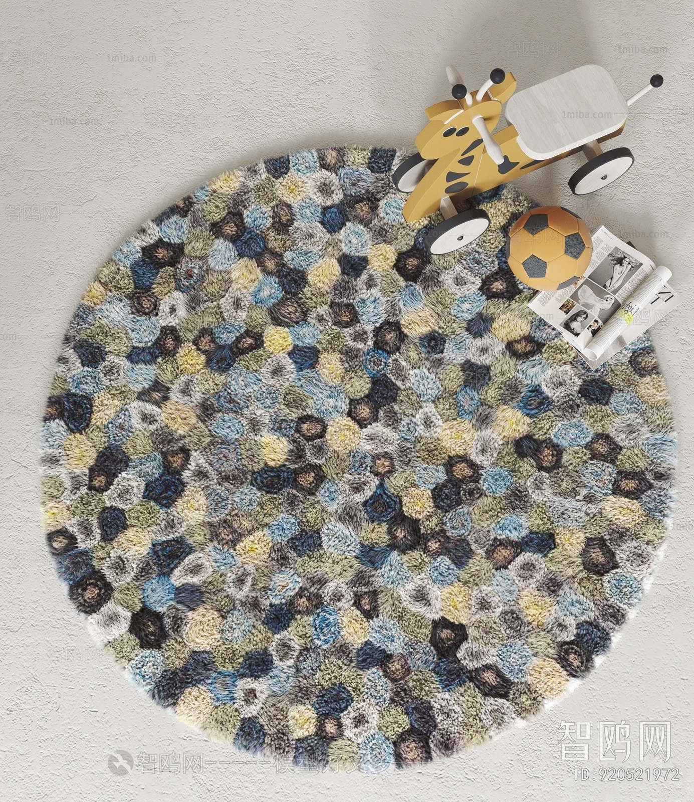 Modern Circular Carpet