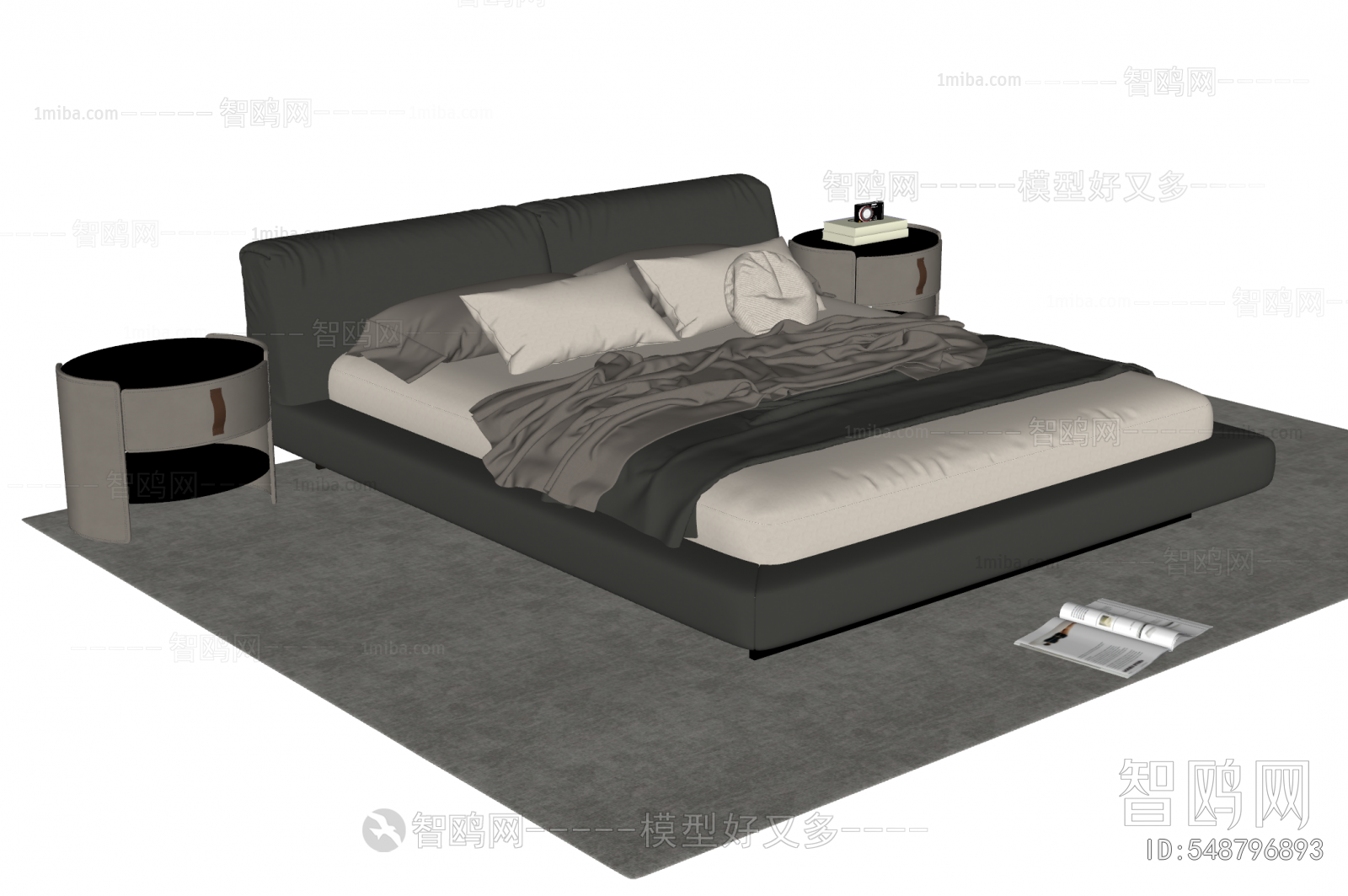 Modern Double Bed