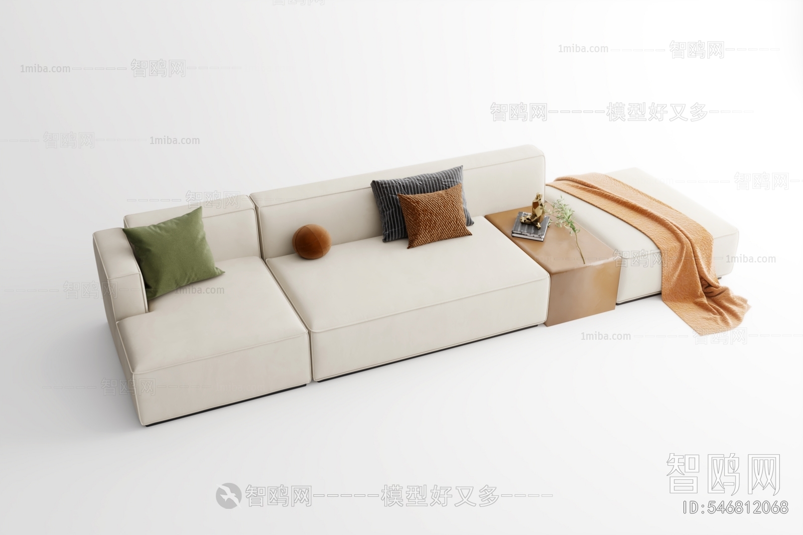 Modern Multi Person Sofa