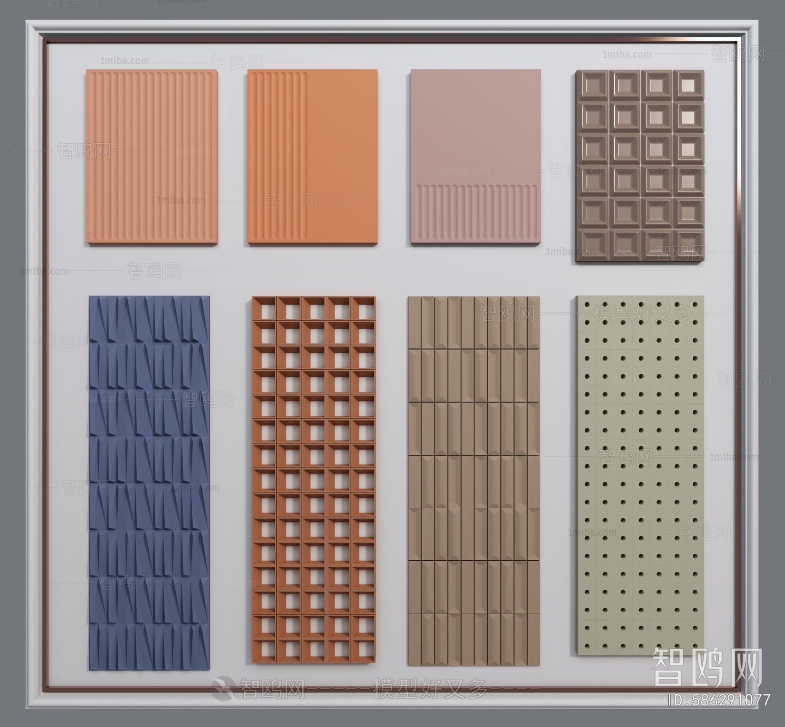 Modern Panels Sketchup Model Download Model Id586291077 1miba