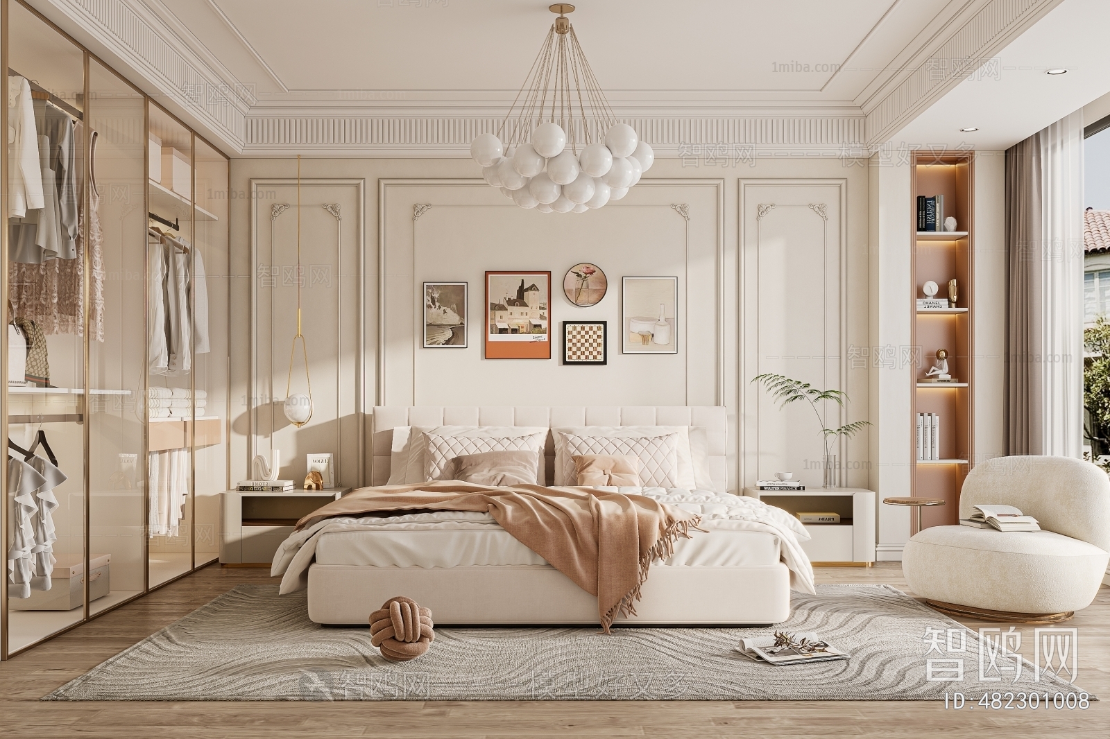 French Style Bedroom