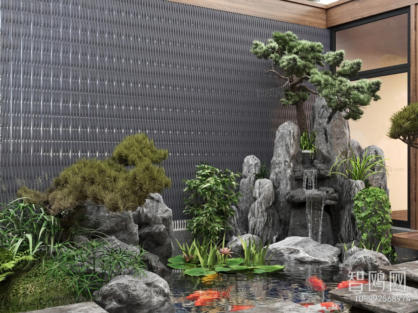 Chinese Style Courtyard/landscape