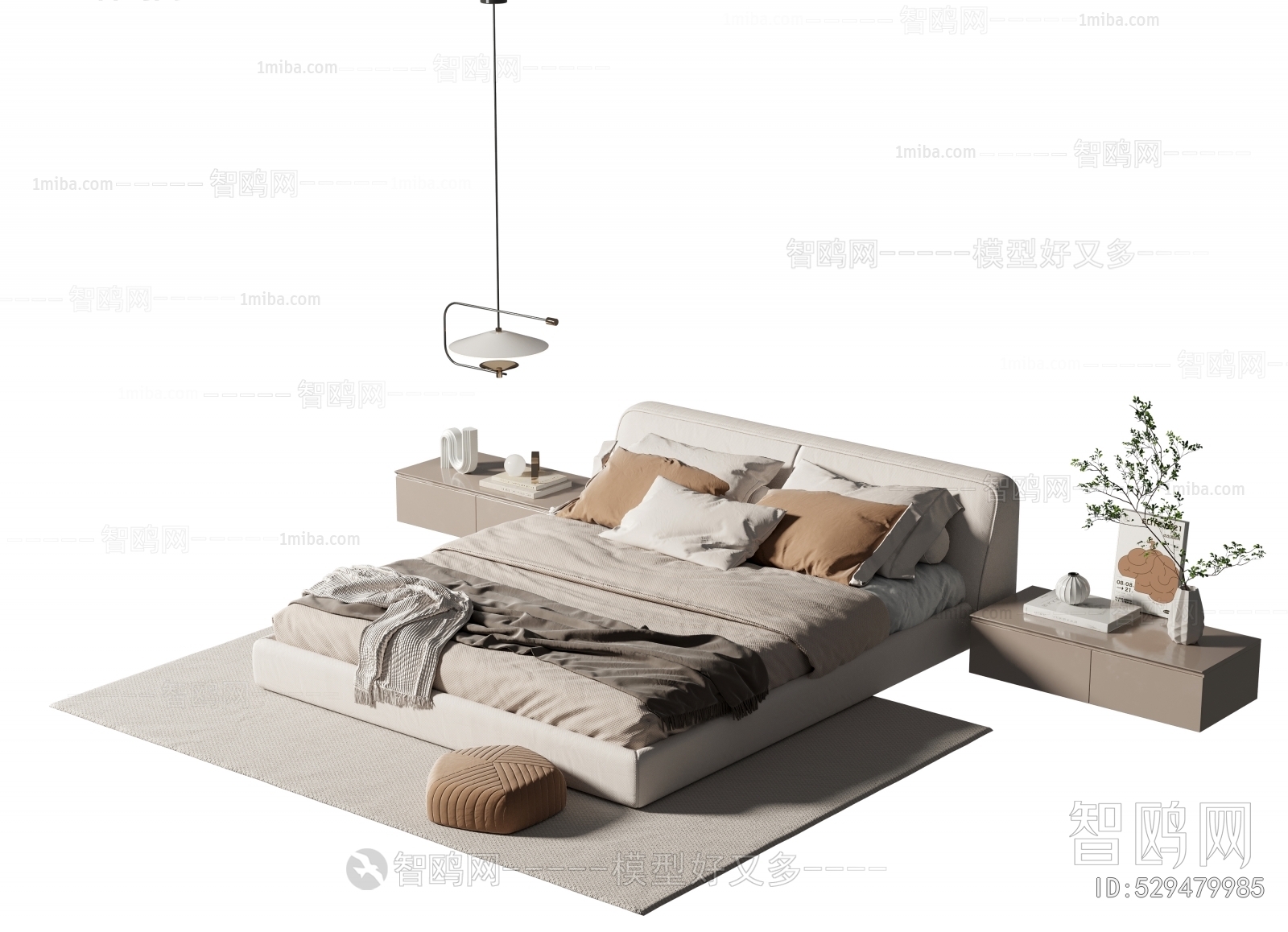 Modern Double Bed