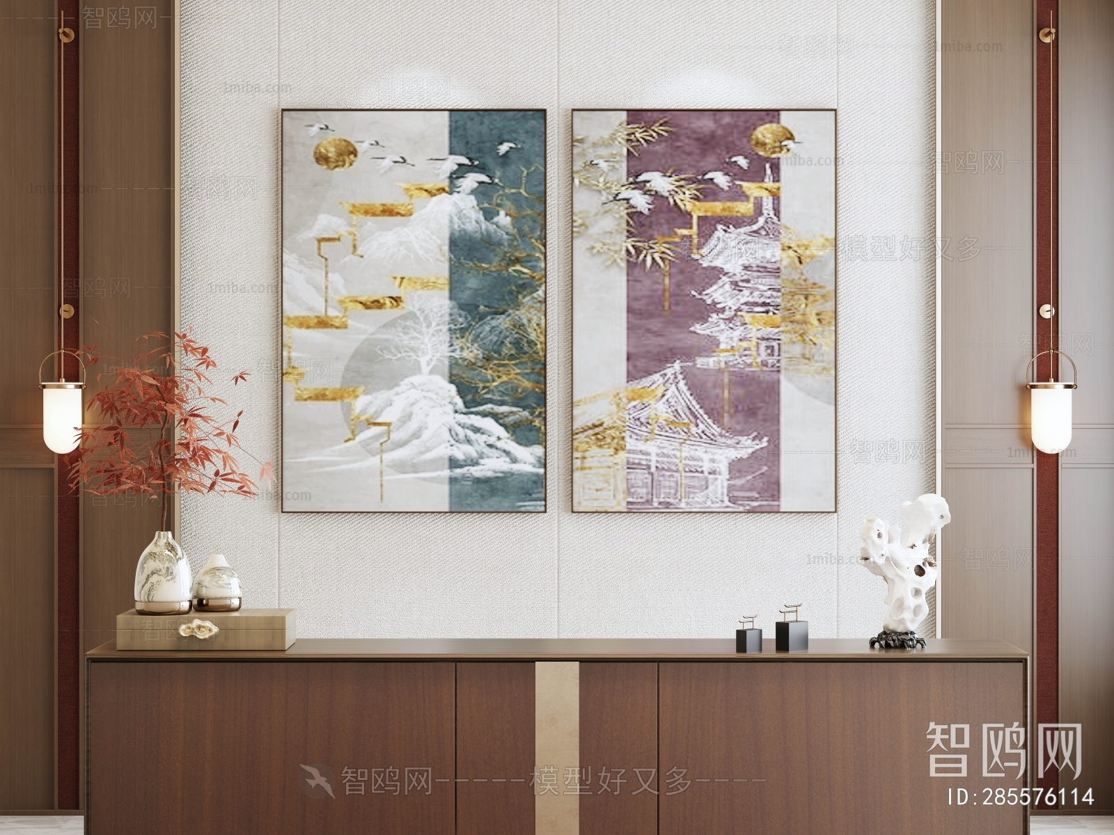 New Chinese Style Painting