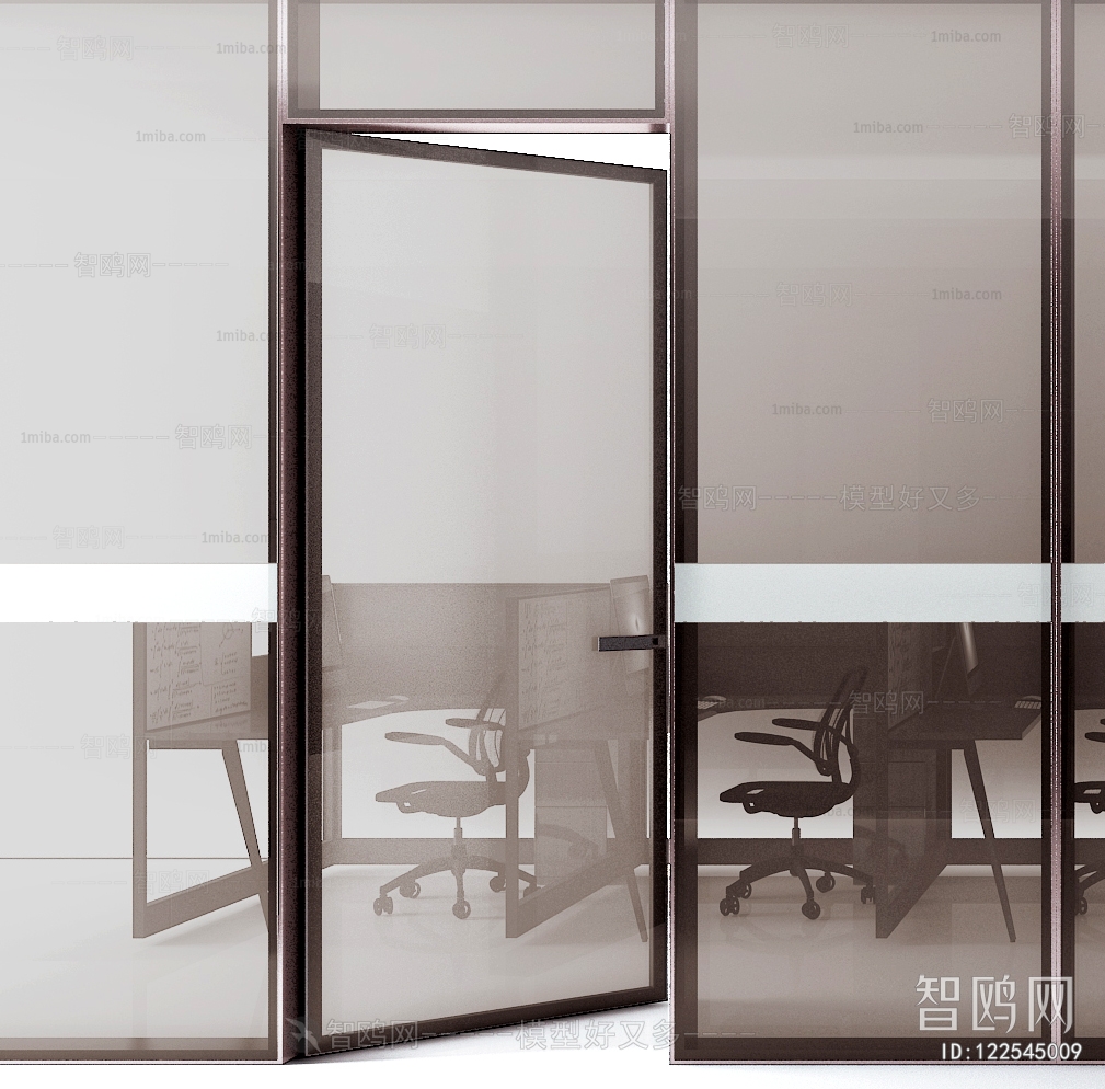 Modern Glass Screen Partition