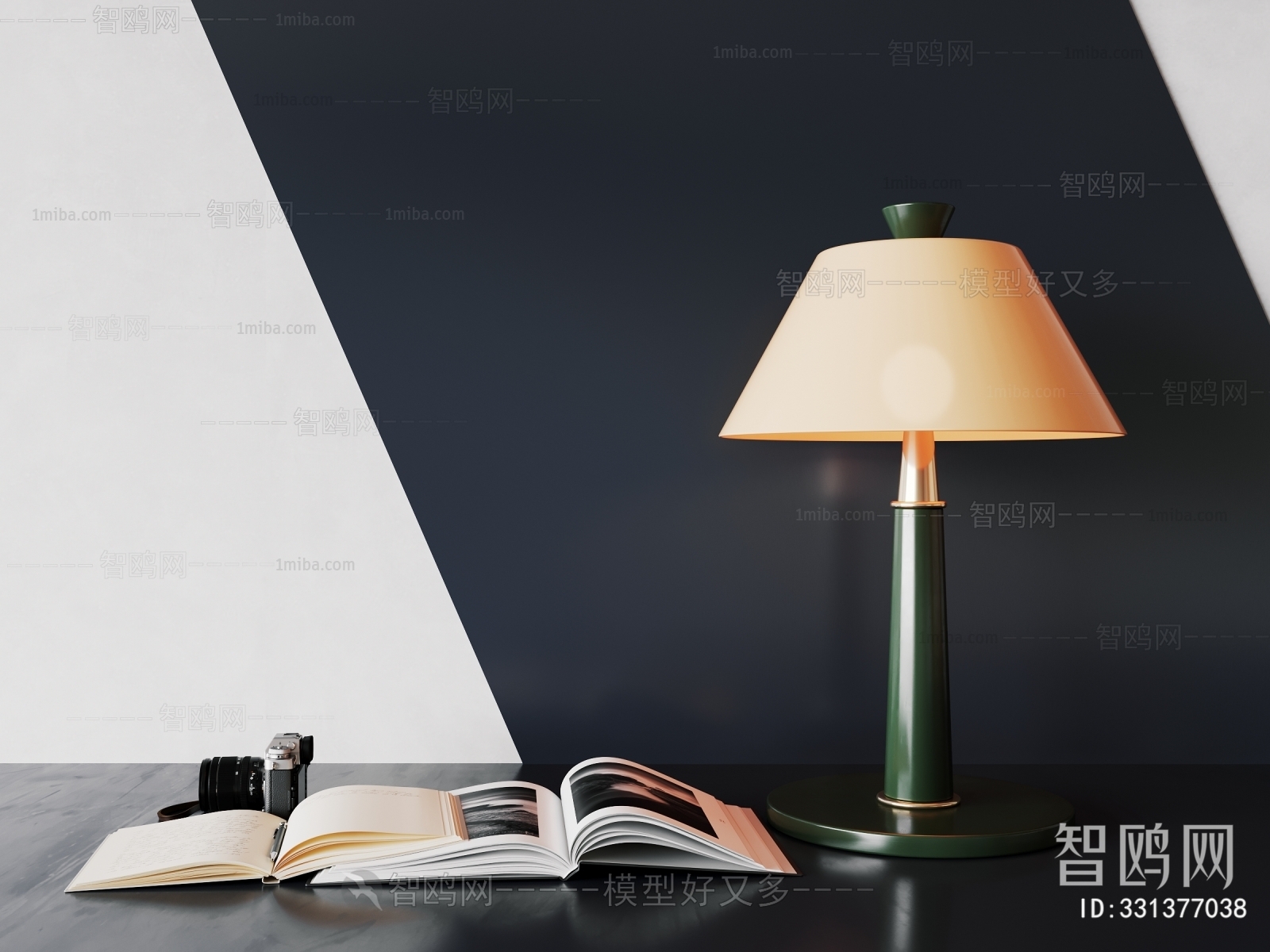 Wabi-sabi Style Table Lamp