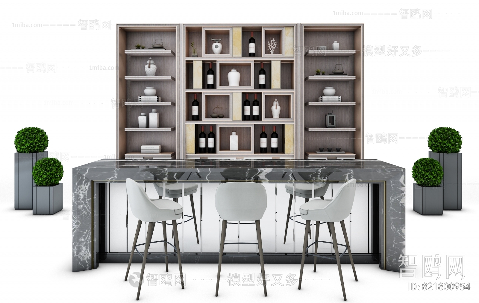 Modern Counter Bar