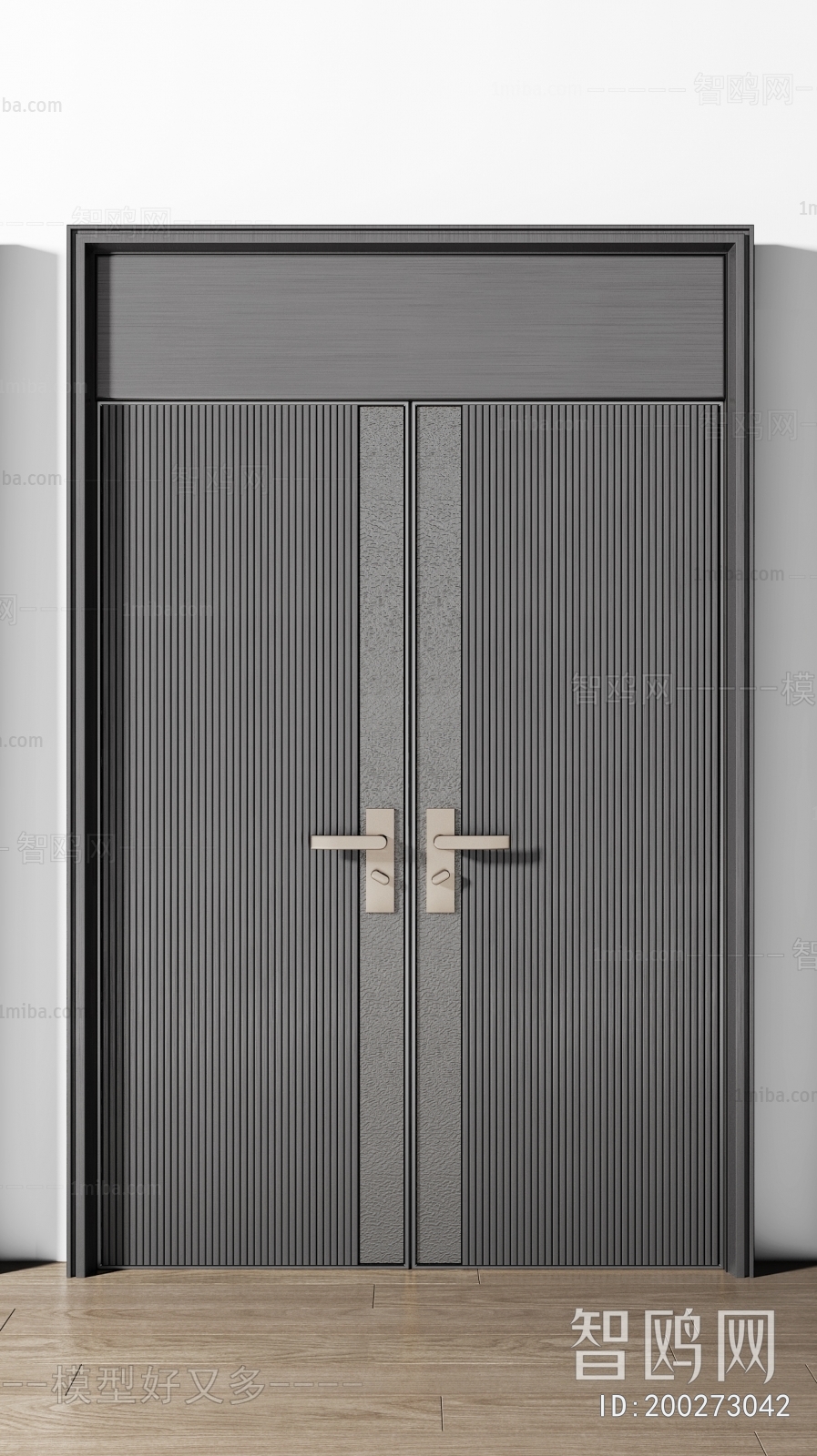 Modern Double Door