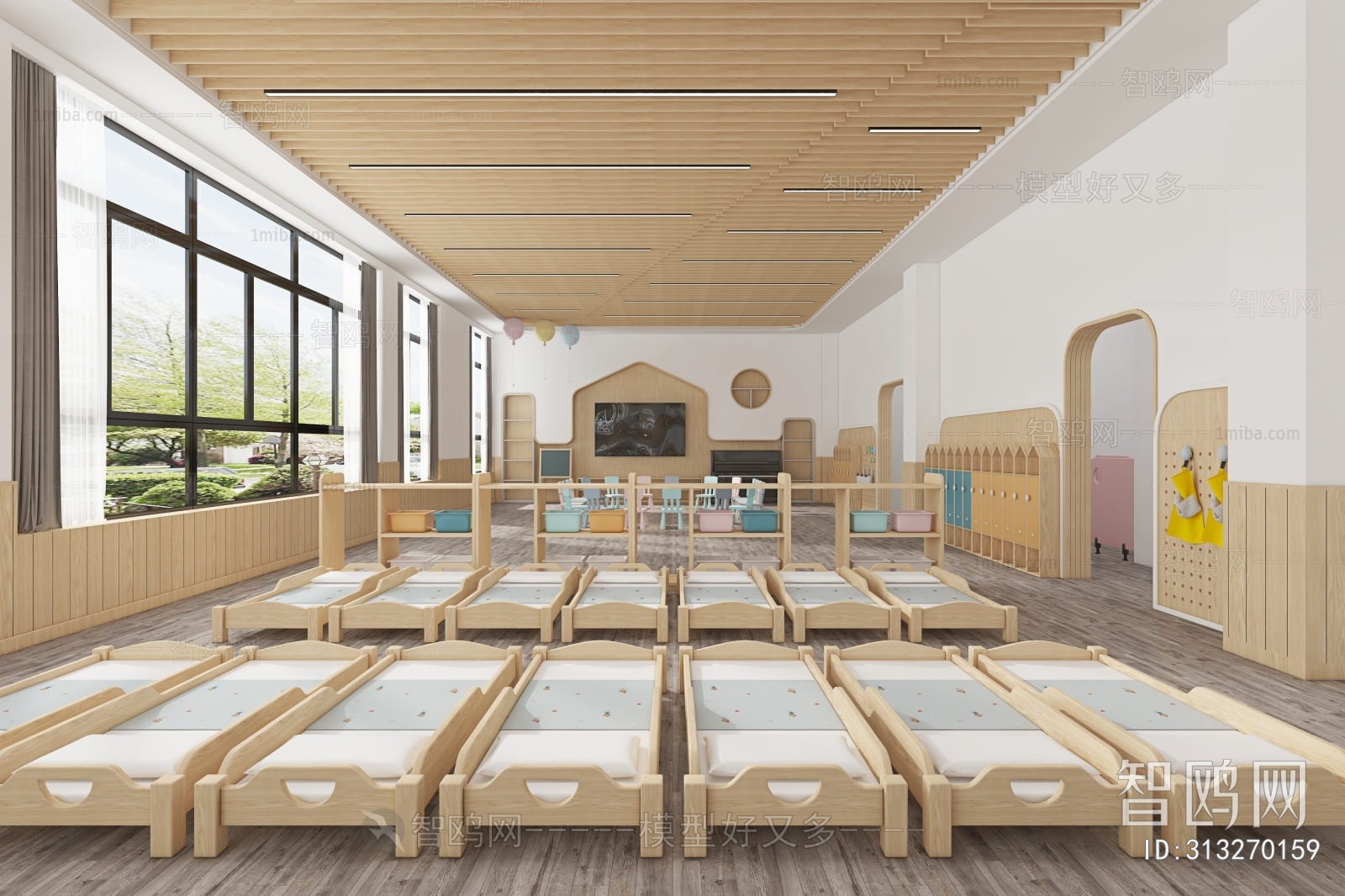 Modern Kindergarten Dormitory