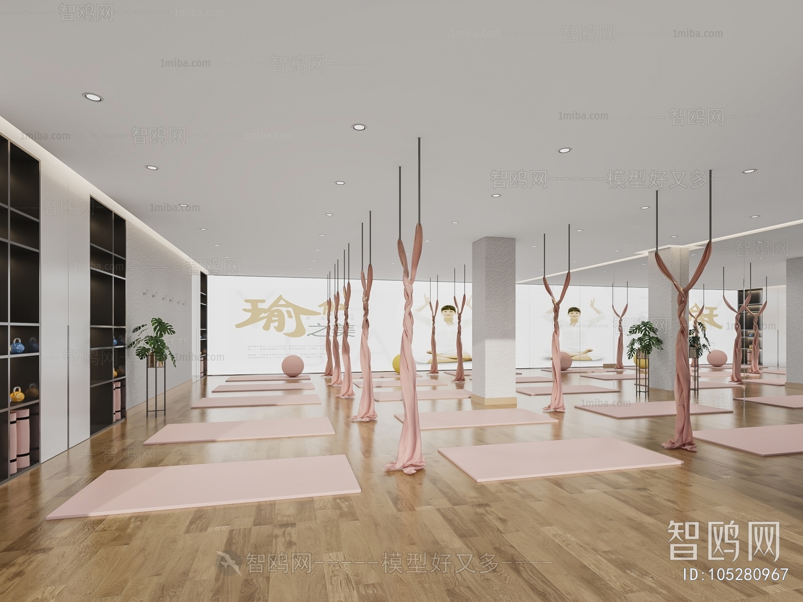 Modern Yoga Room