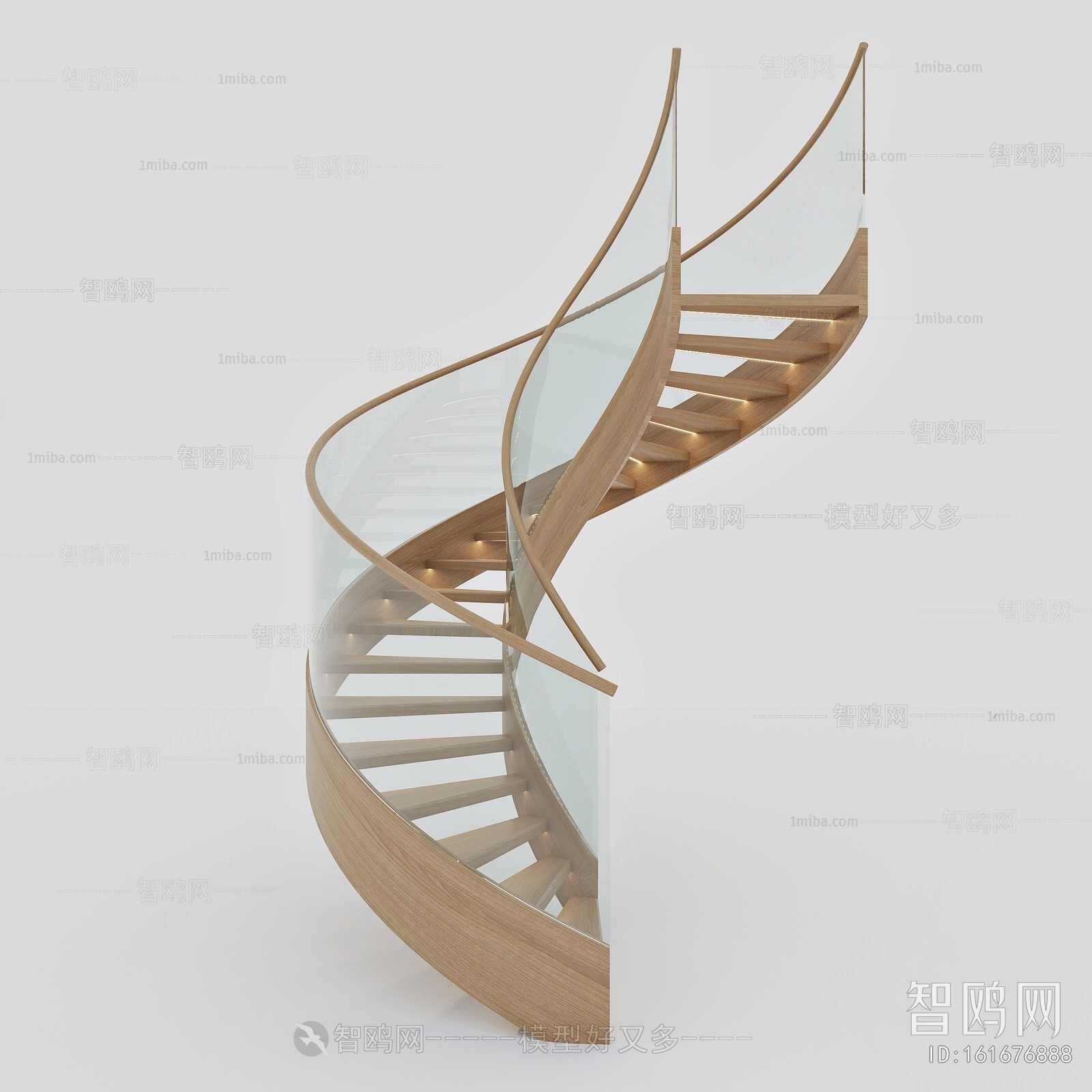 Modern Rotating Staircase