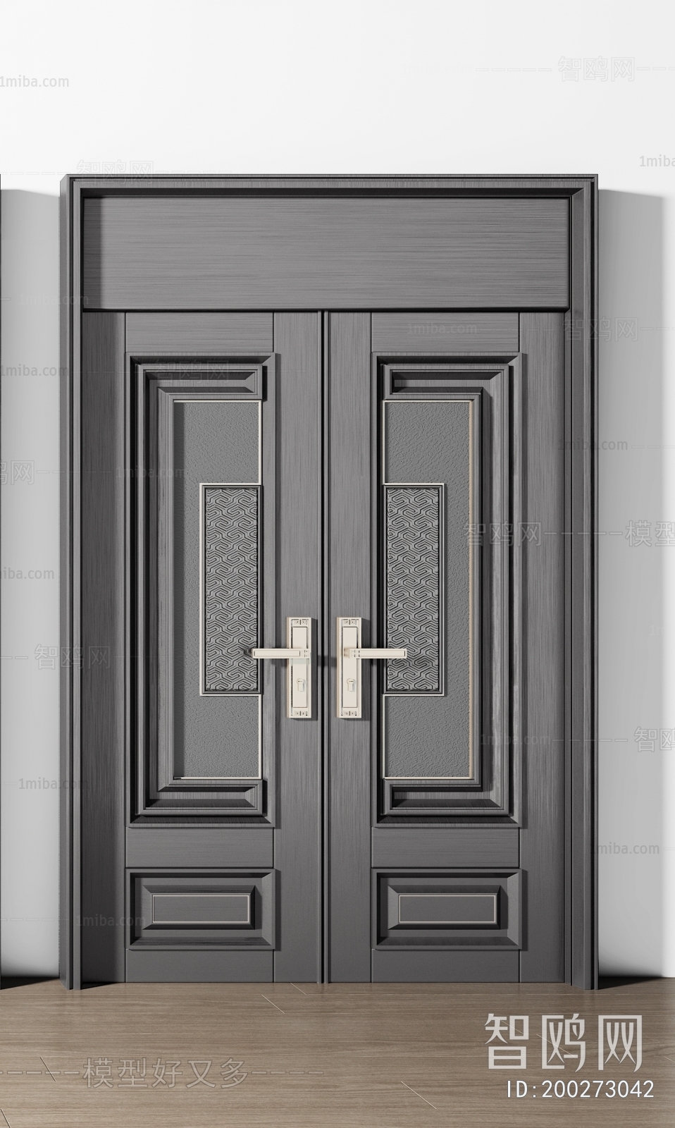 Modern Double Door