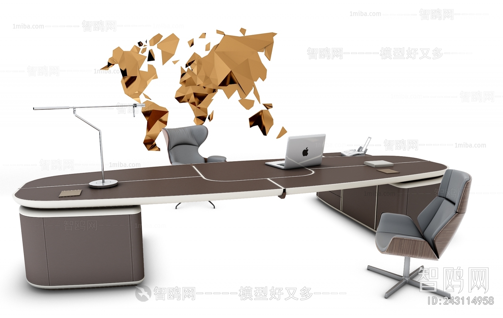 Modern Manager's Desk