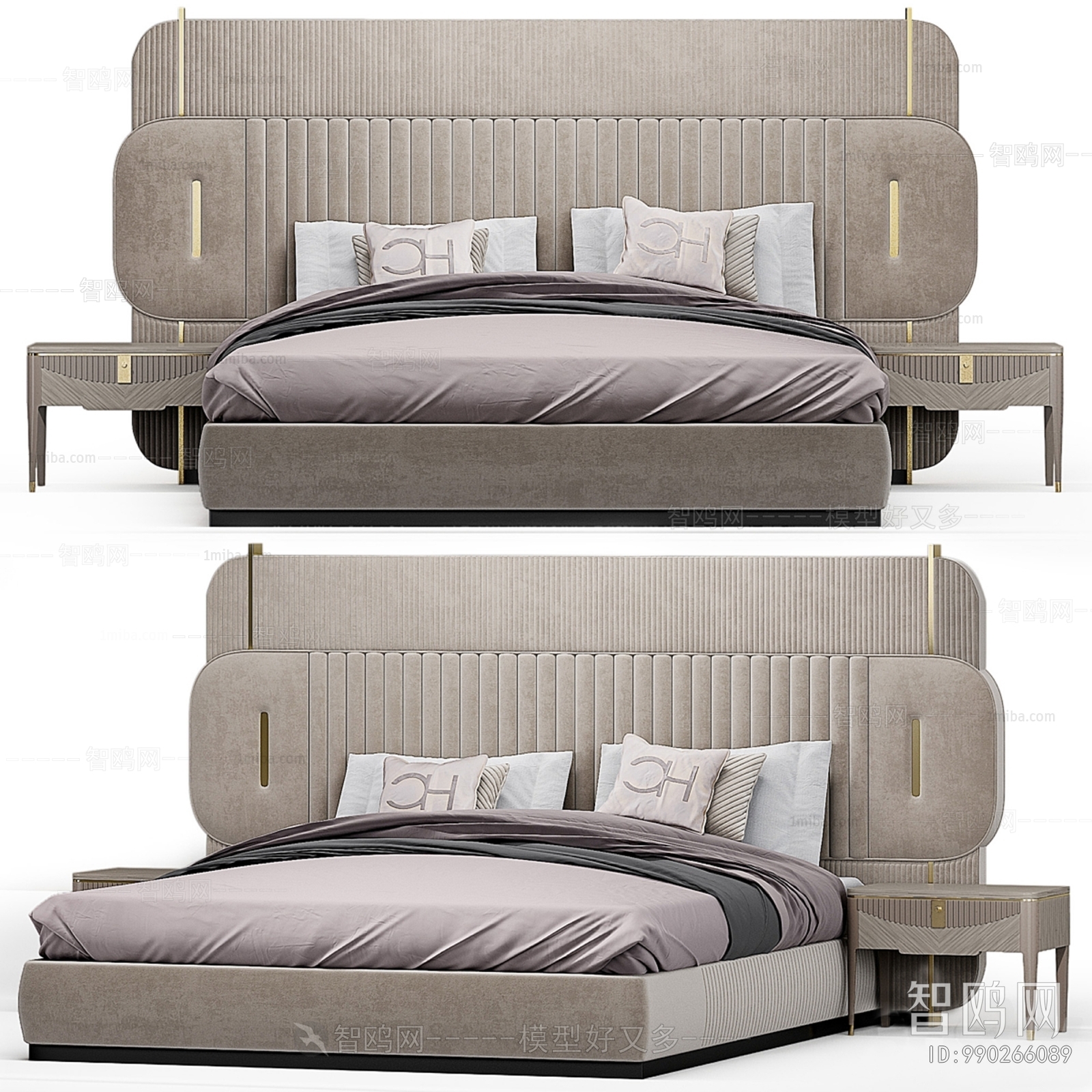 Modern Double Bed