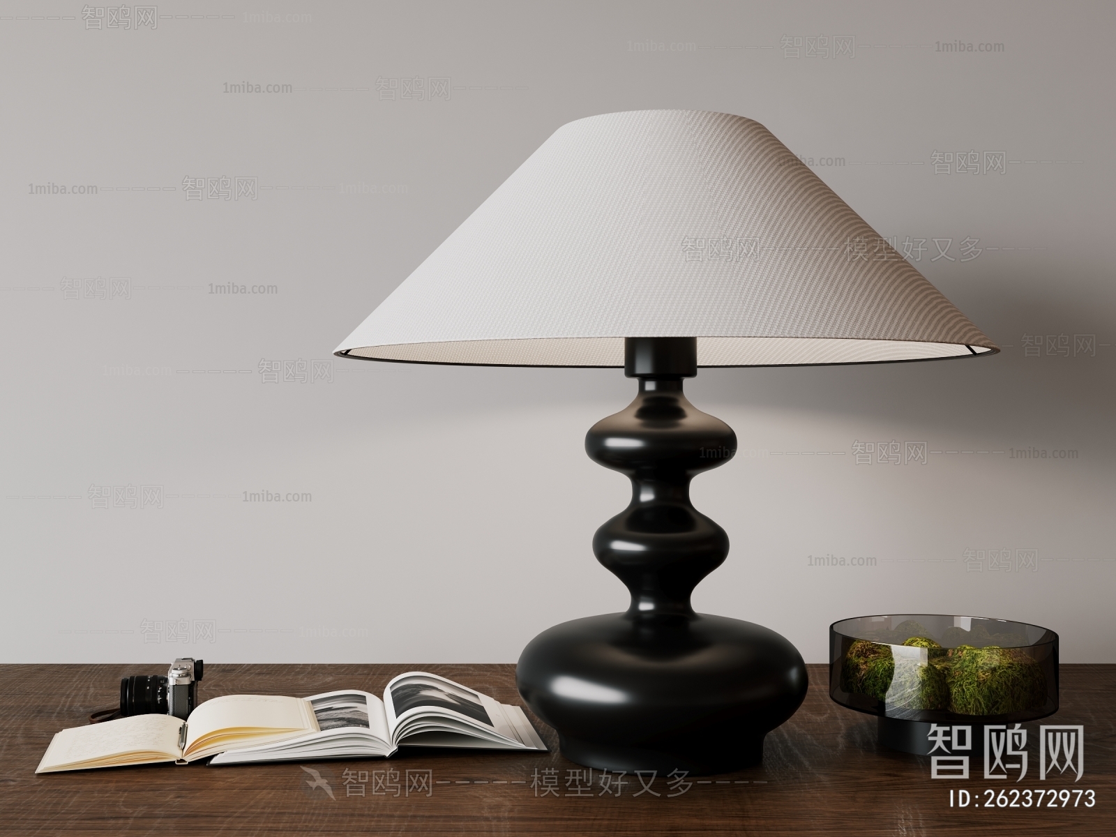 Wabi-sabi Style Table Lamp