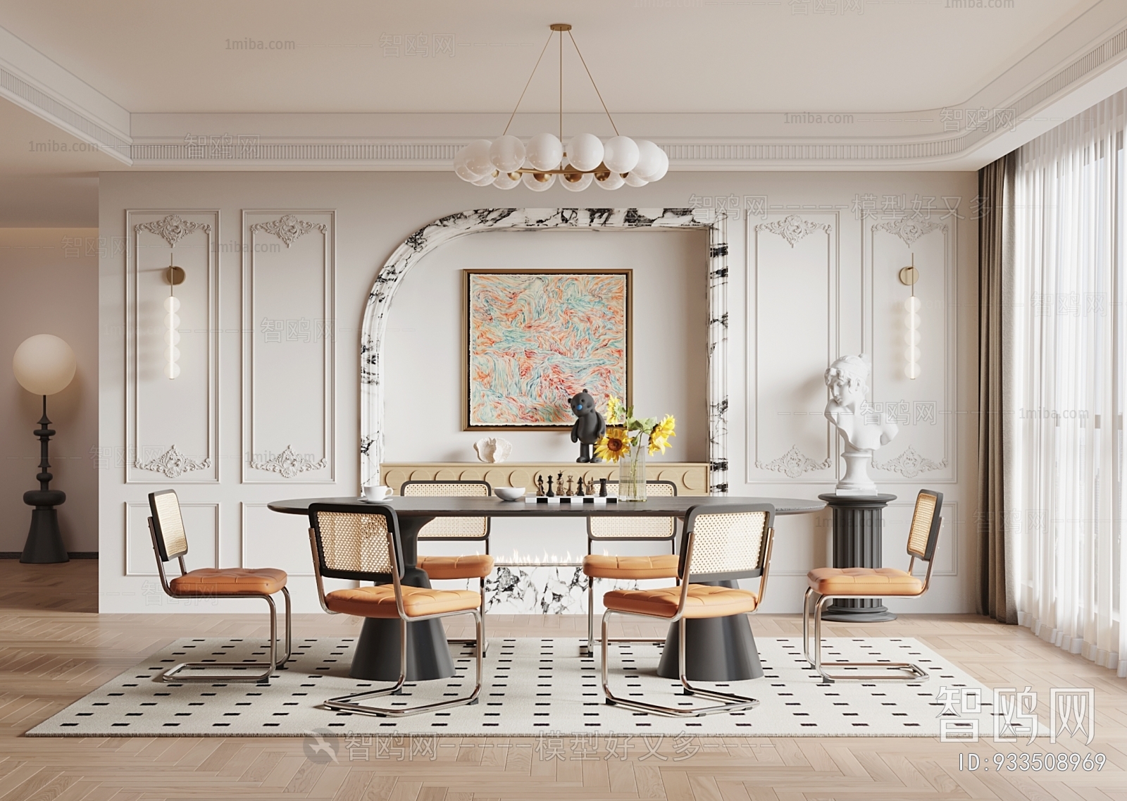 French Style Dining Room