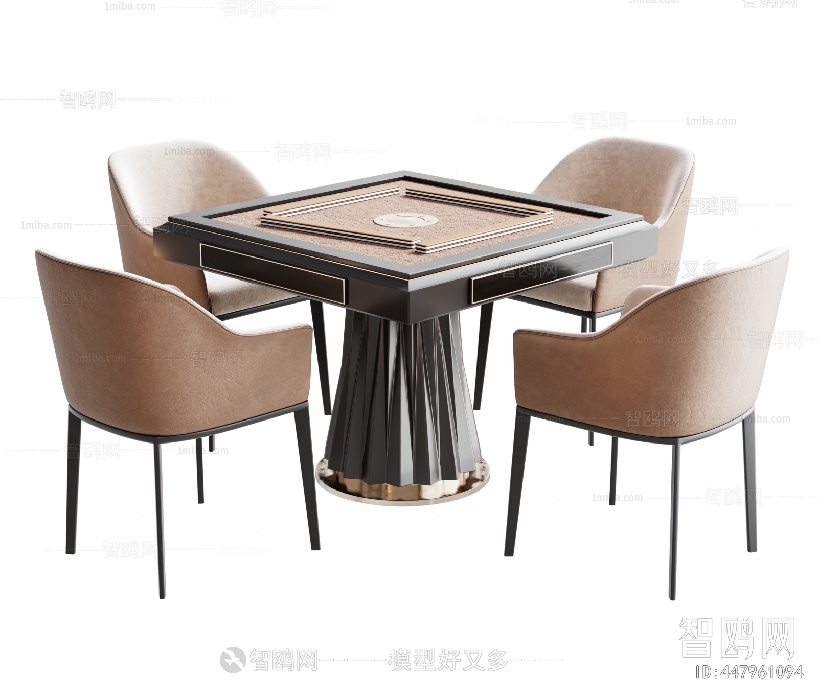 Modern Mahjong Tables And Chairs