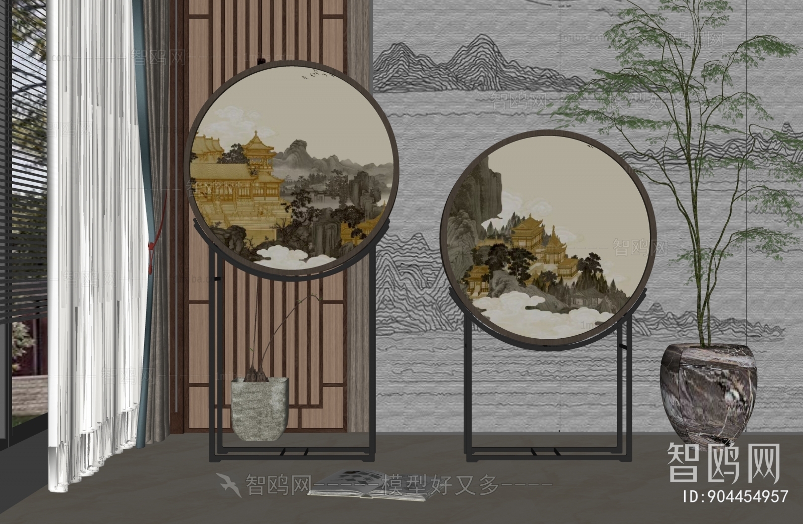 New Chinese Style Partition