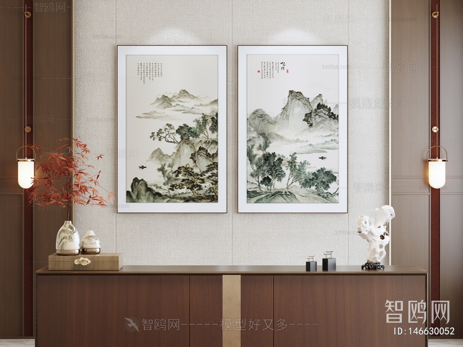 New Chinese Style Painting