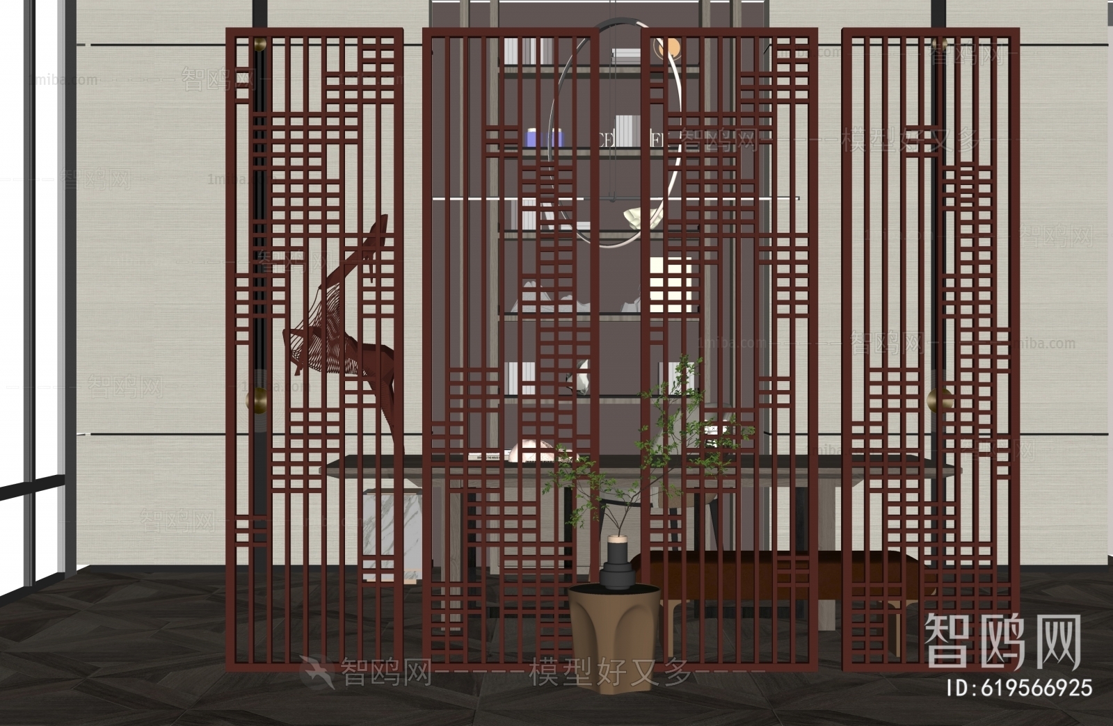 New Chinese Style Partition