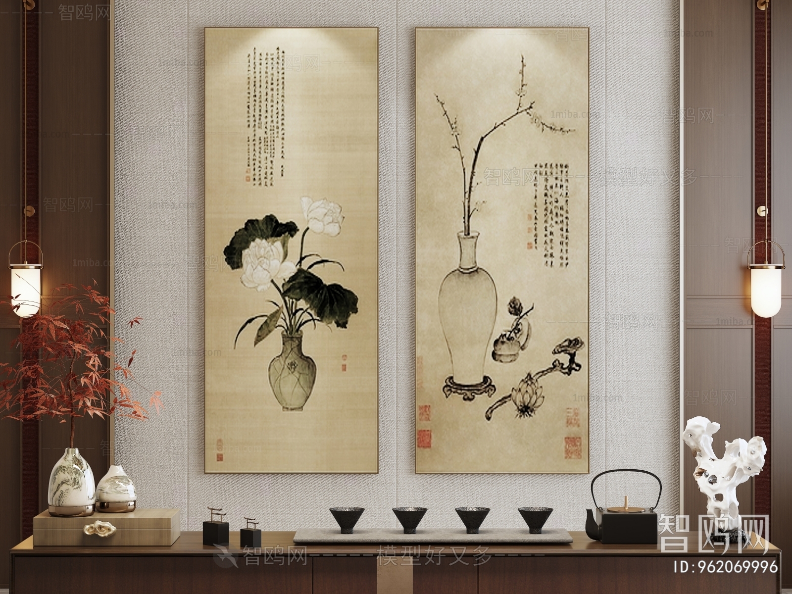 New Chinese Style Painting