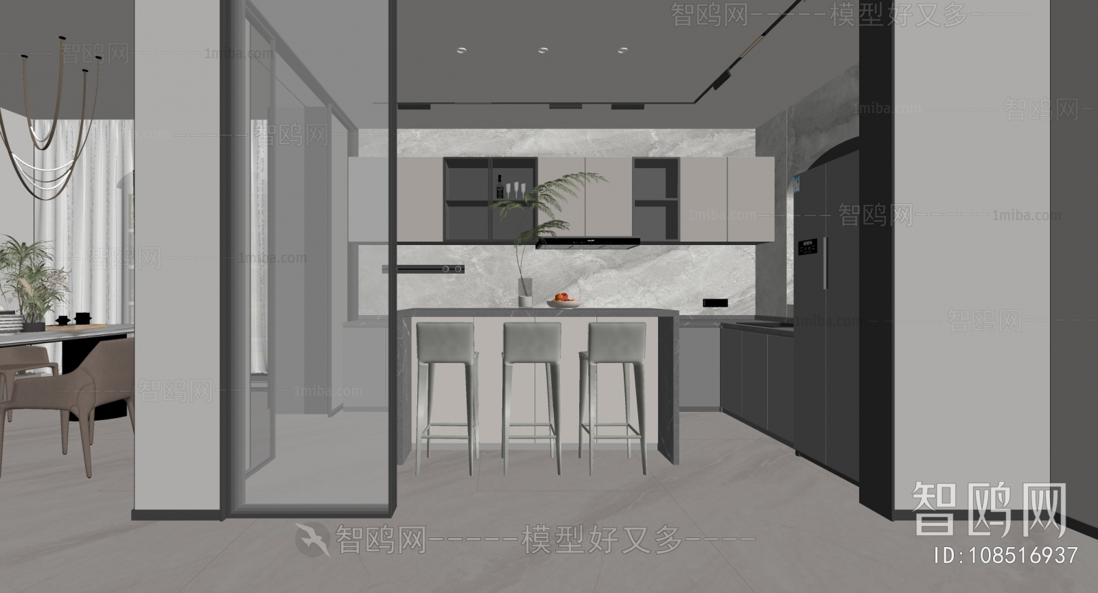 Modern The Kitchen