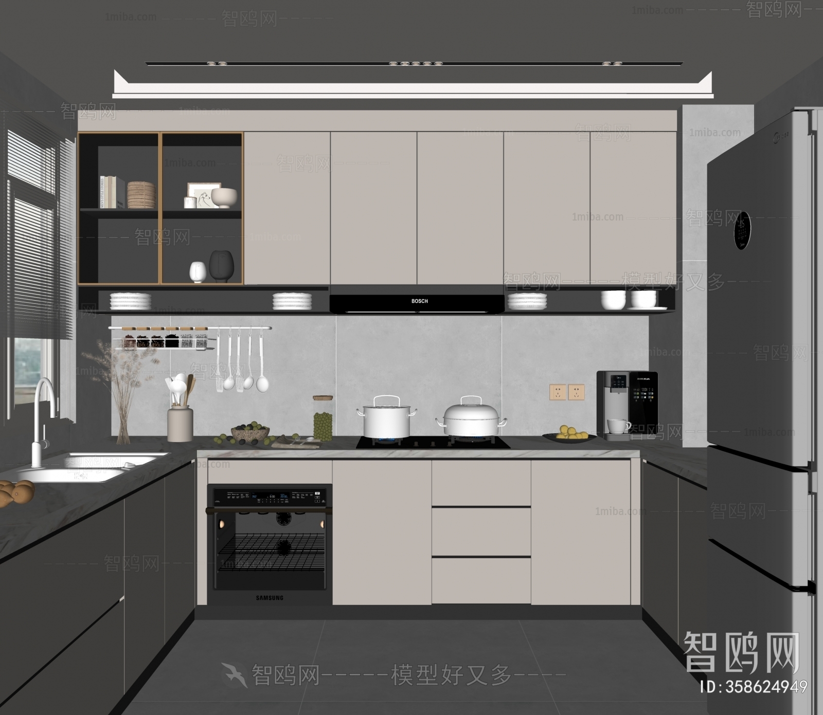 Modern The Kitchen