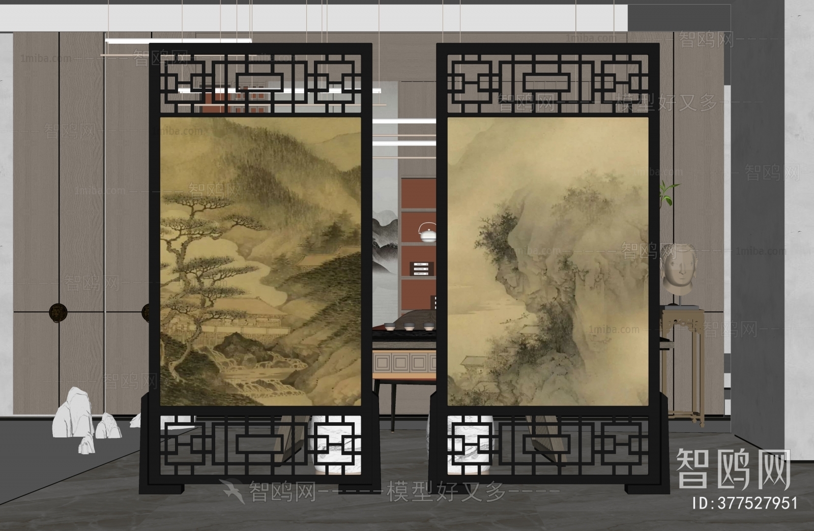 Chinese Style Partition