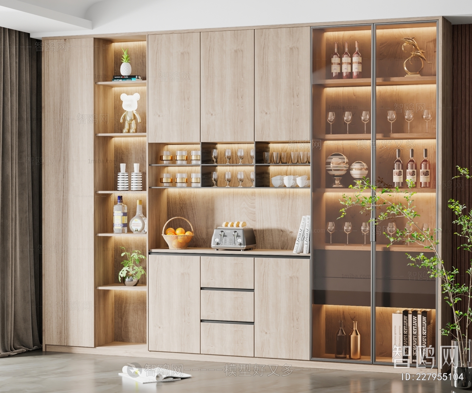 Modern Wine Cabinet