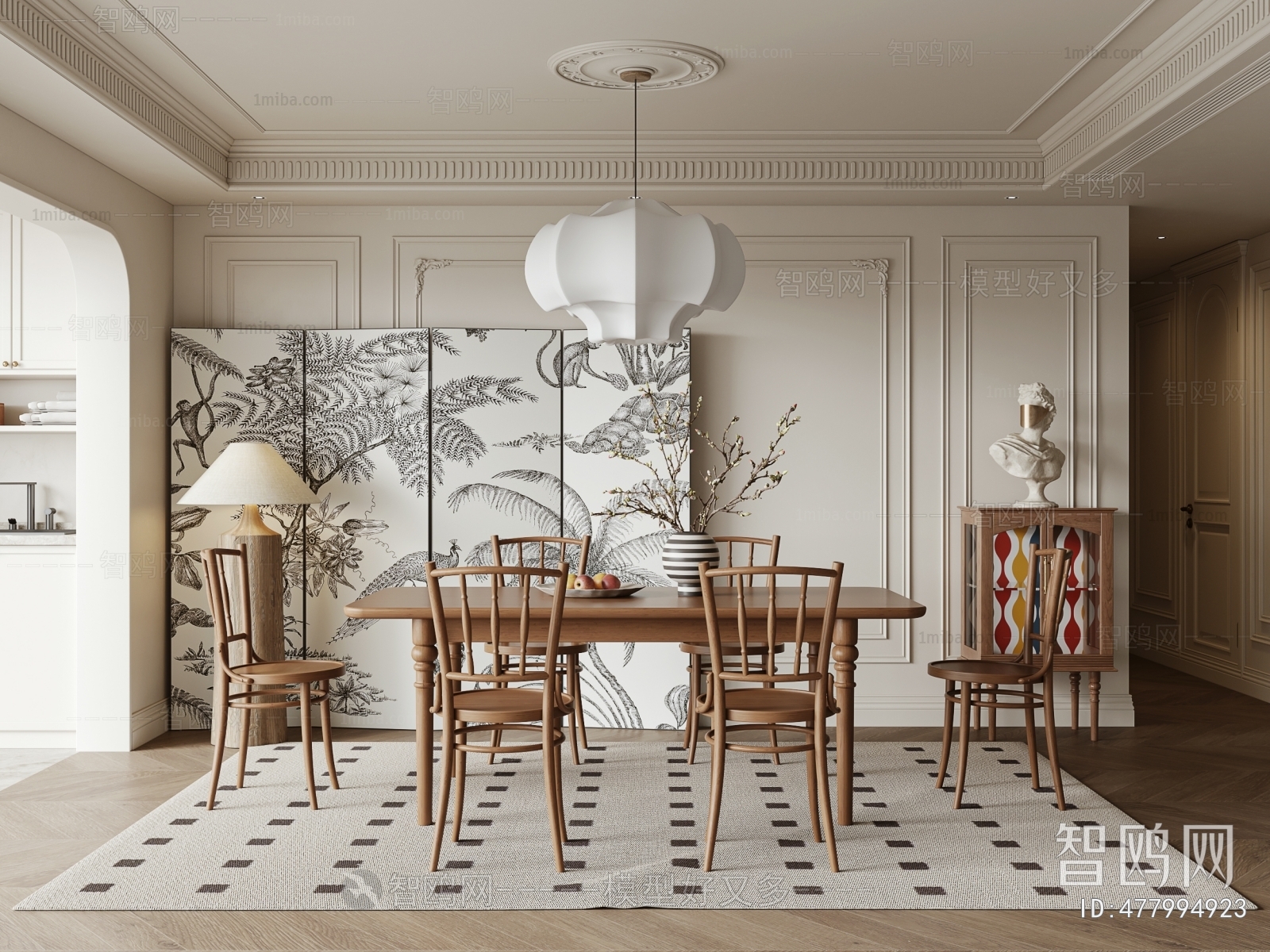 French Style Dining Room