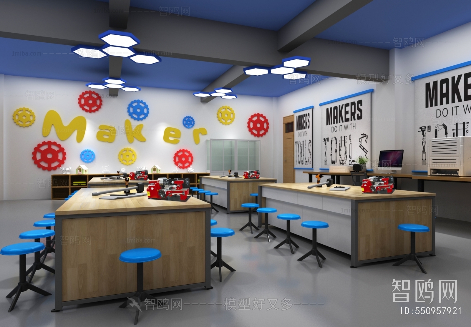 Modern School Classrooms