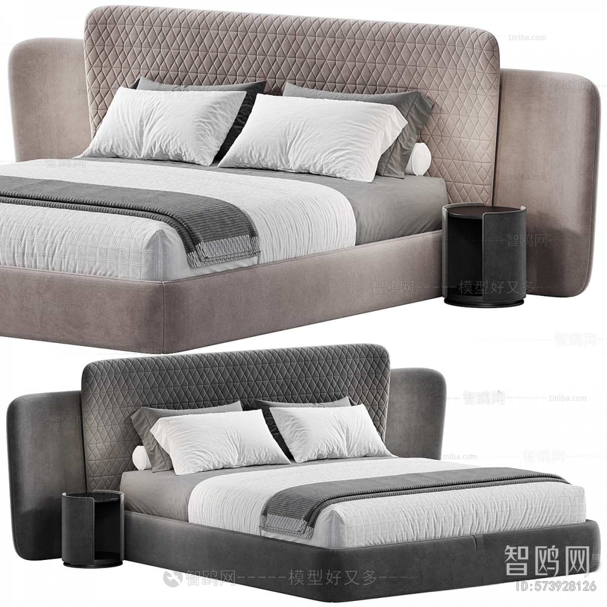 Modern Double Bed