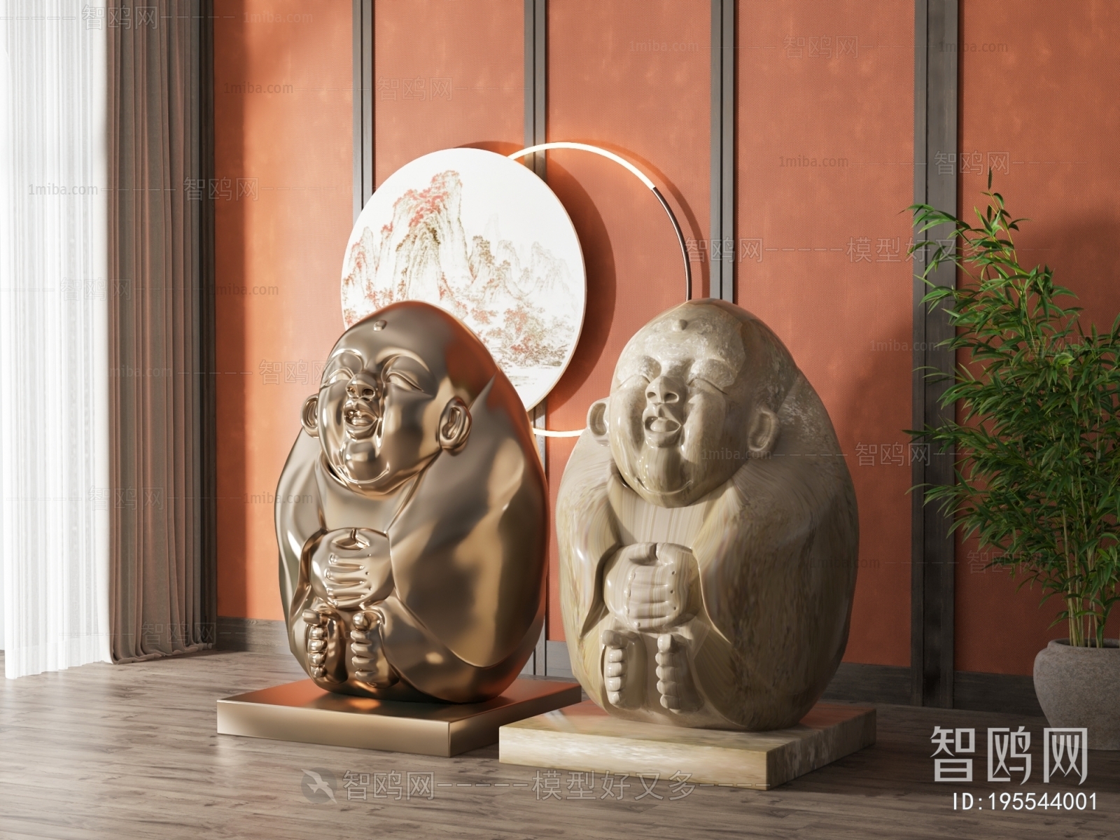 New Chinese Style Sculpture