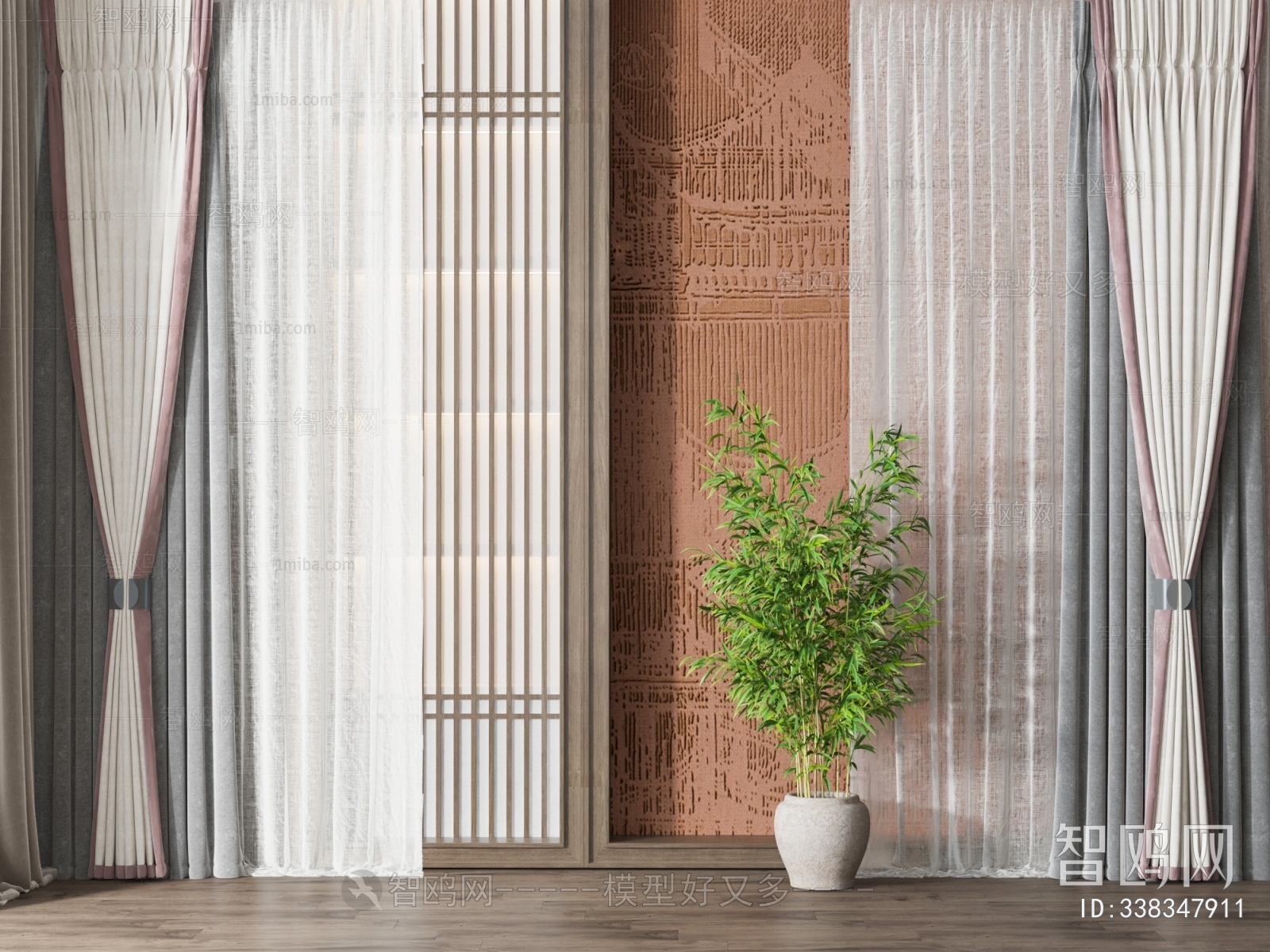 New Chinese Style The Curtain