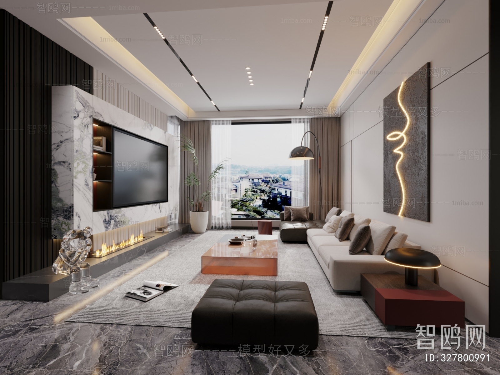 Modern A Living Room