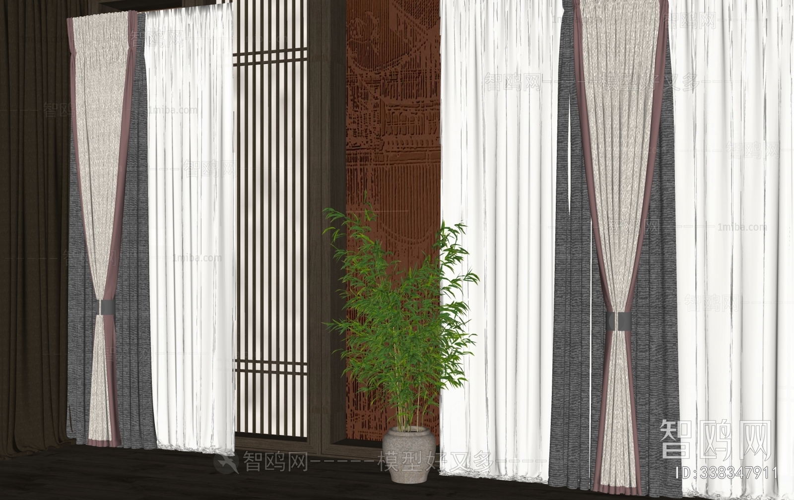 New Chinese Style The Curtain