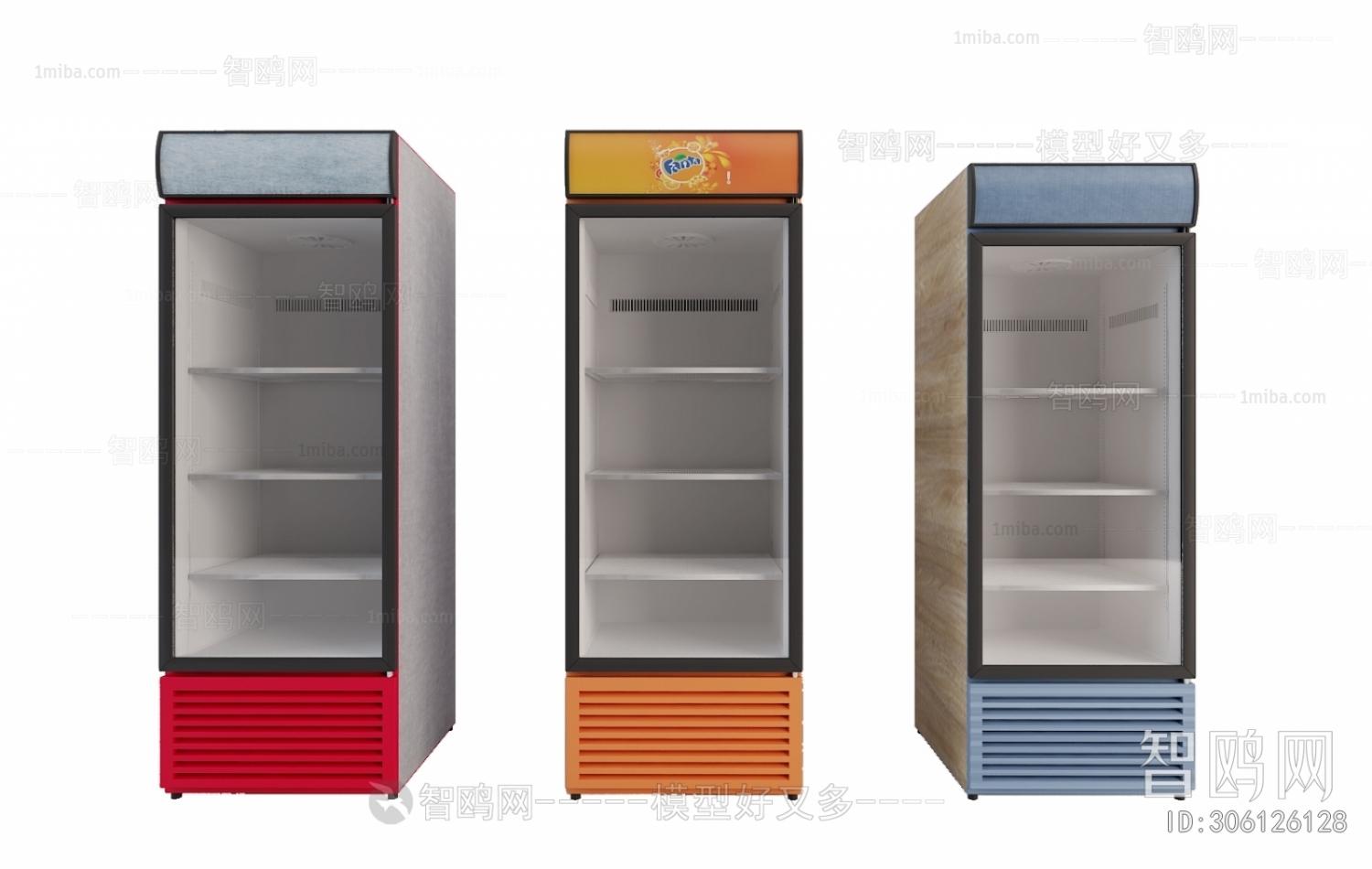 Modern Refrigerator Freezer