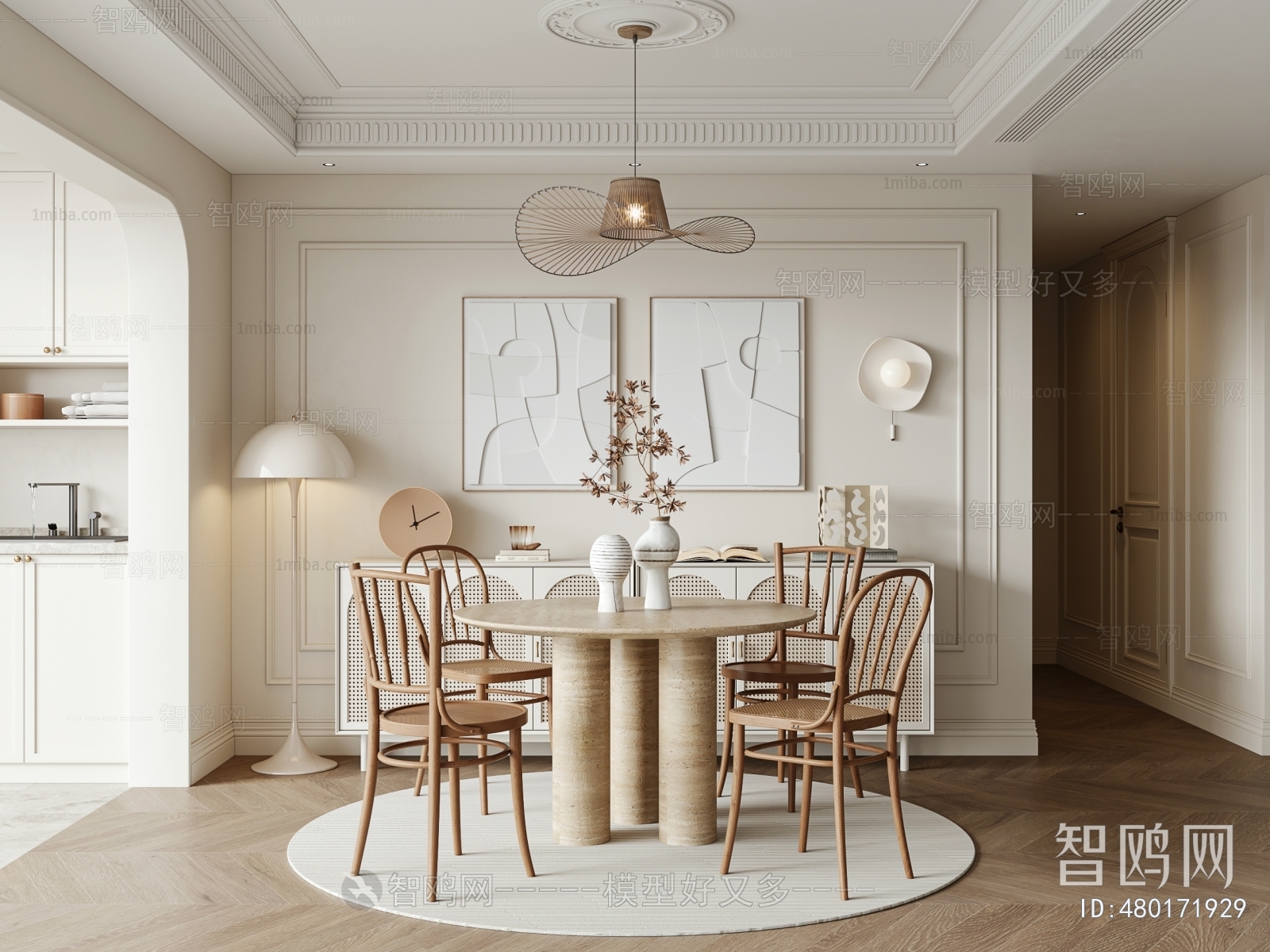 French Style Dining Room