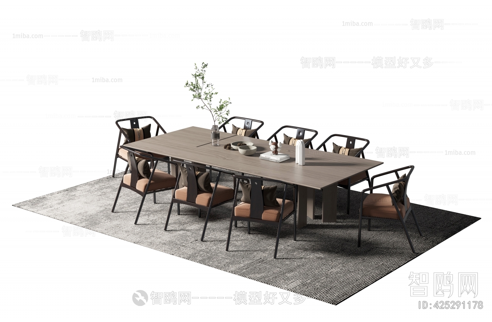 New Chinese Style Dining Table And Chairs