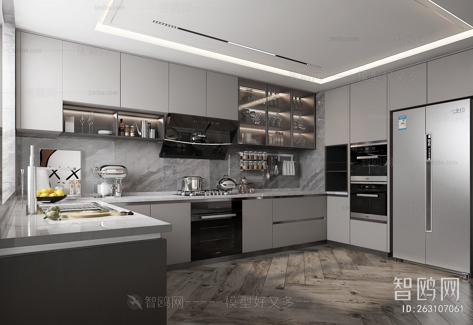 Modern The Kitchen