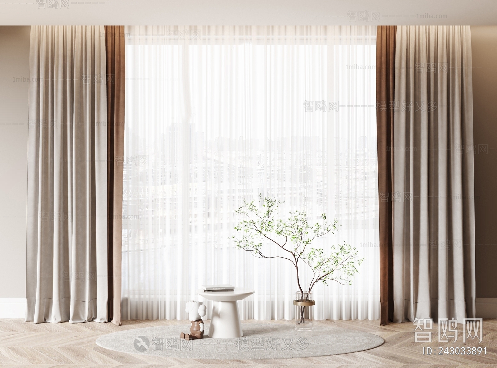 Modern The Curtain