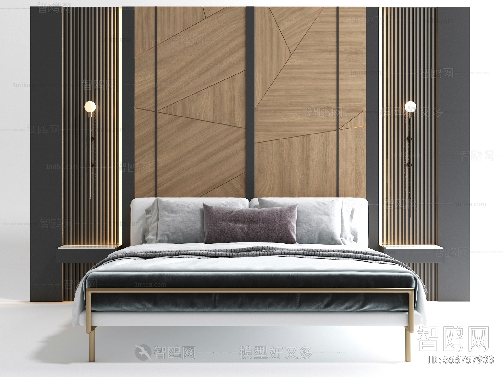 Modern Double Bed