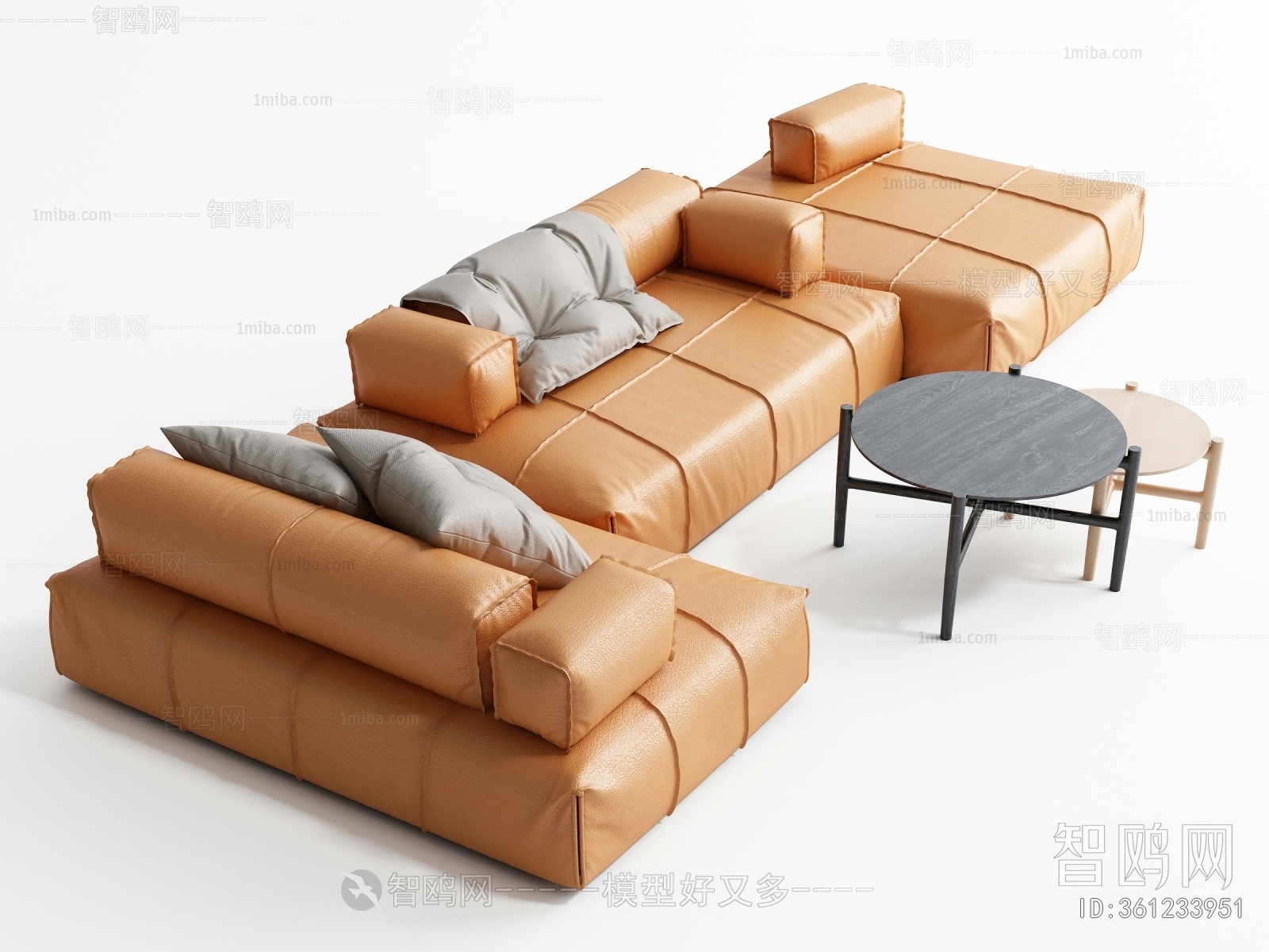 Modern Multi Person Sofa