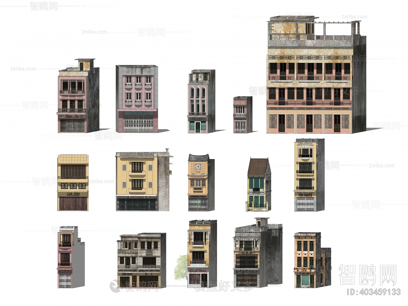 New Chinese Style Residential Building