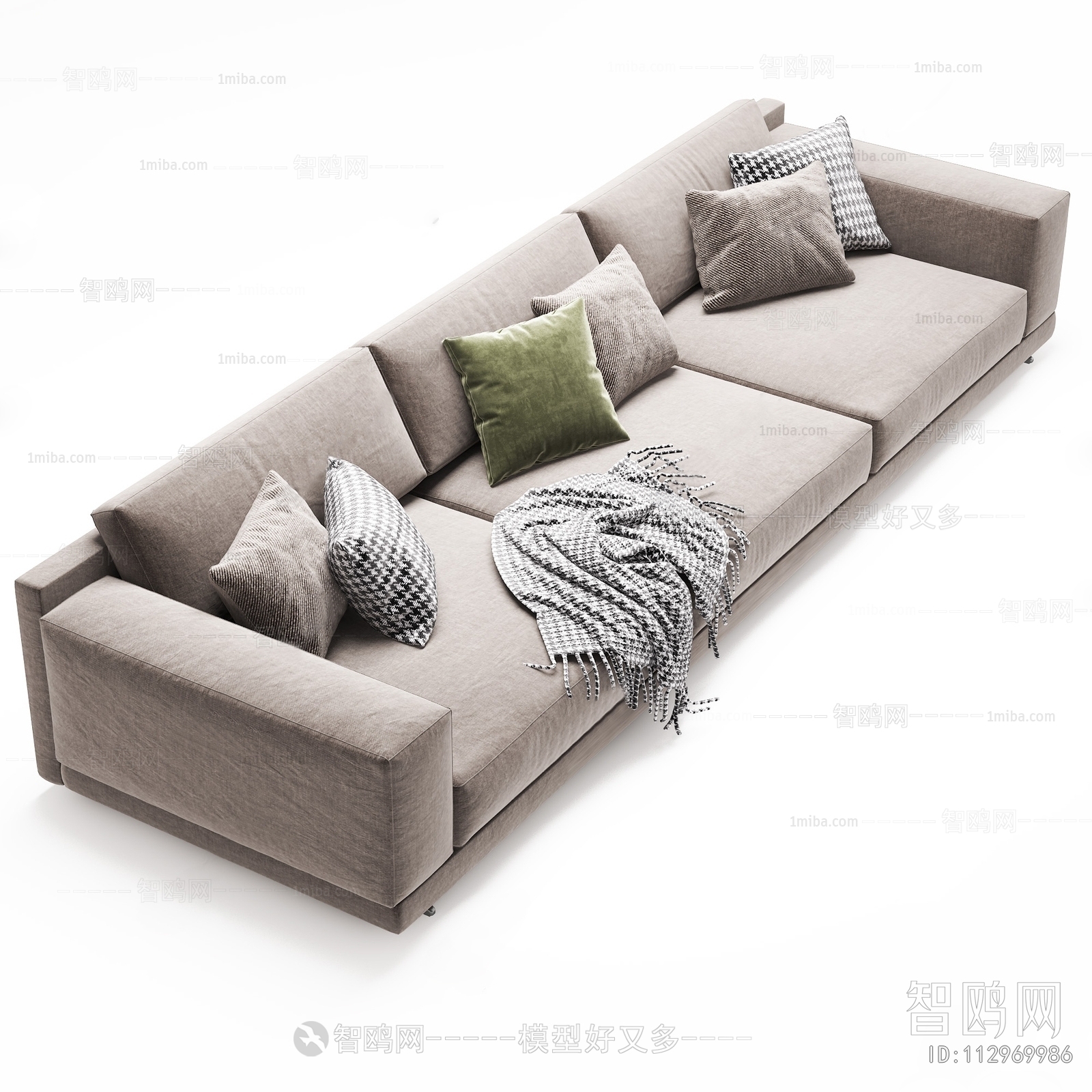 Modern Three-seat Sofa