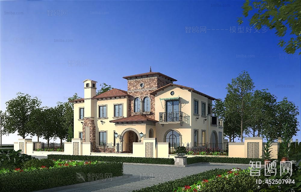 Mediterranean Style Villa Appearance