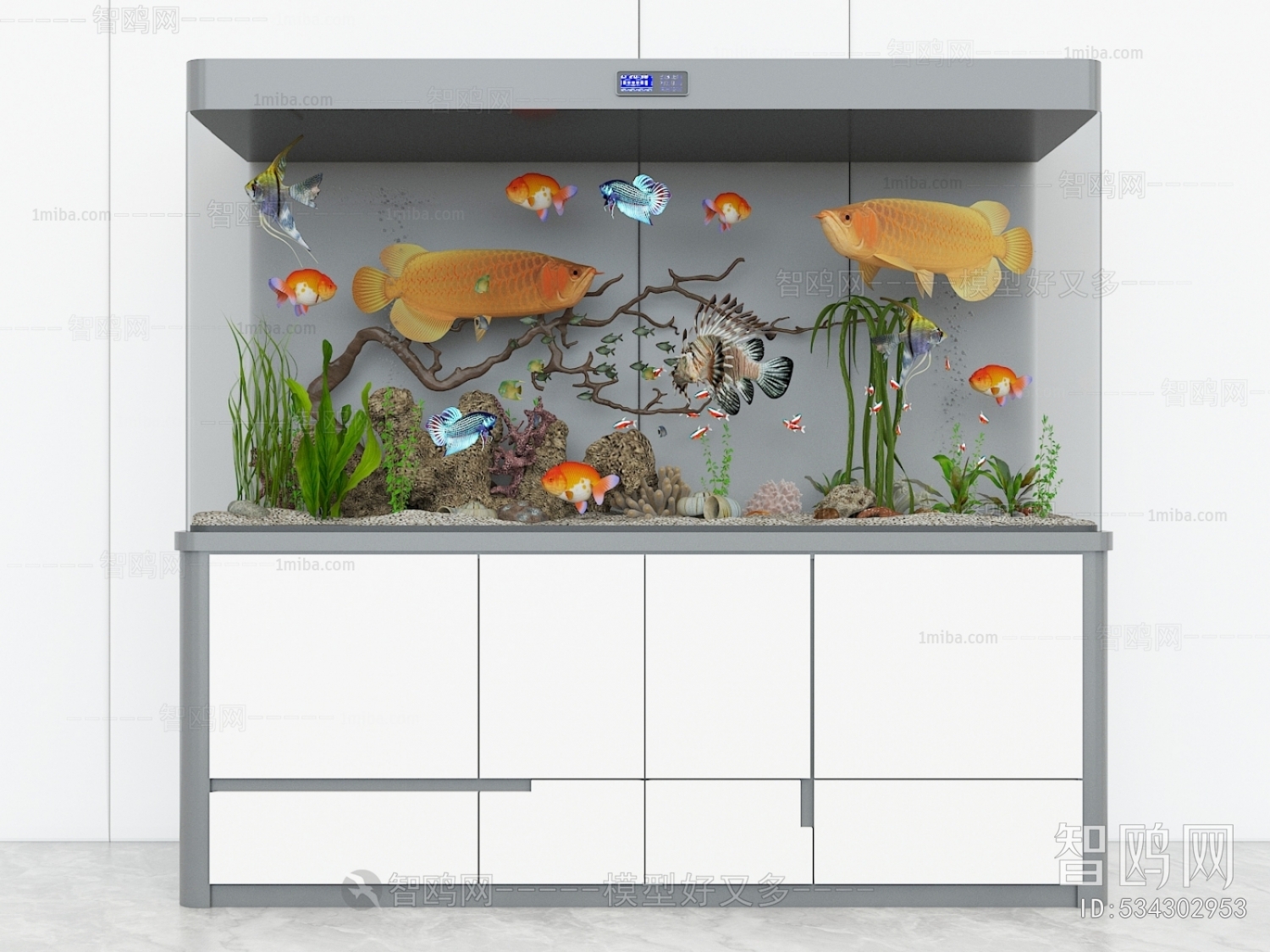 New Chinese Style Fish Tank