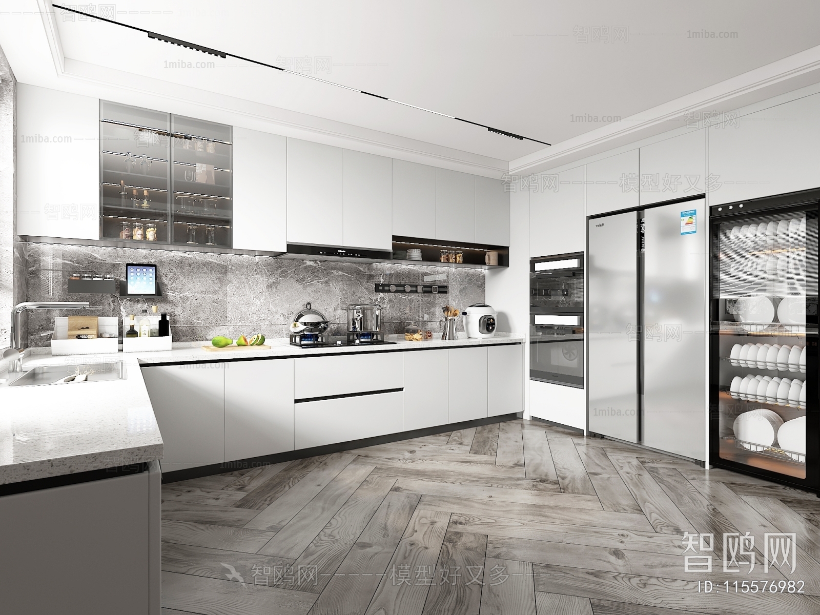 Modern The Kitchen