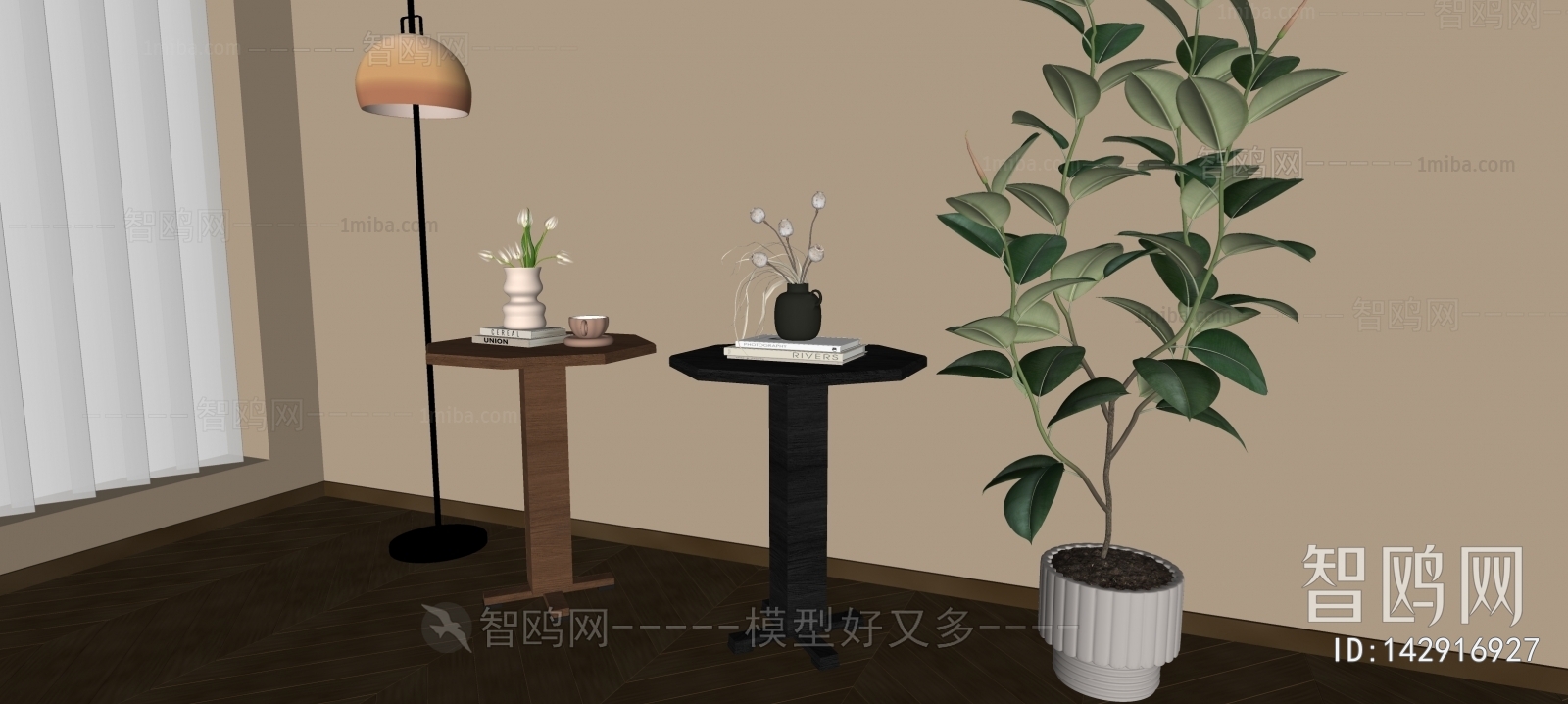 Modern Wabi-sabi Style Side Table/corner Table